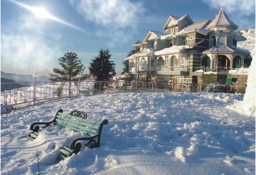 호텔 Snow King Retreat Himalayan View , Revolving Restaurant , Pinewood Cottages , Huts , Villas , Rooms