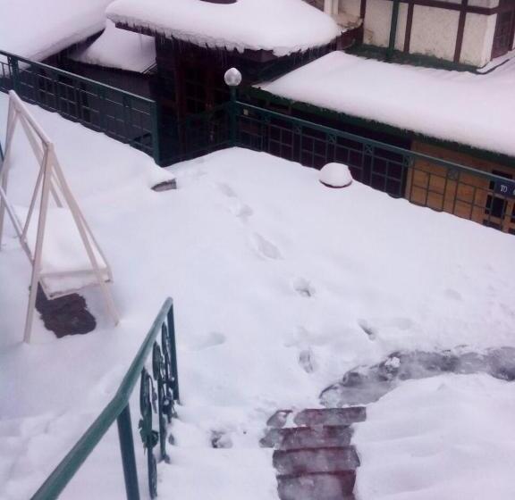 호텔 Snow King Retreat Himalayan View , Revolving Restaurant , Pinewood Cottages , Huts , Villas , Rooms