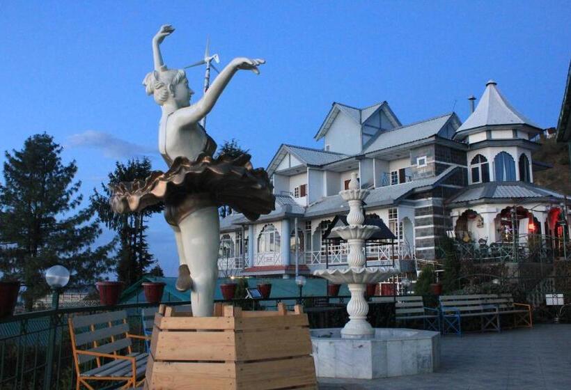 호텔 Snow King Retreat Himalayan View , Revolving Restaurant , Pinewood Cottages , Huts , Villas , Rooms