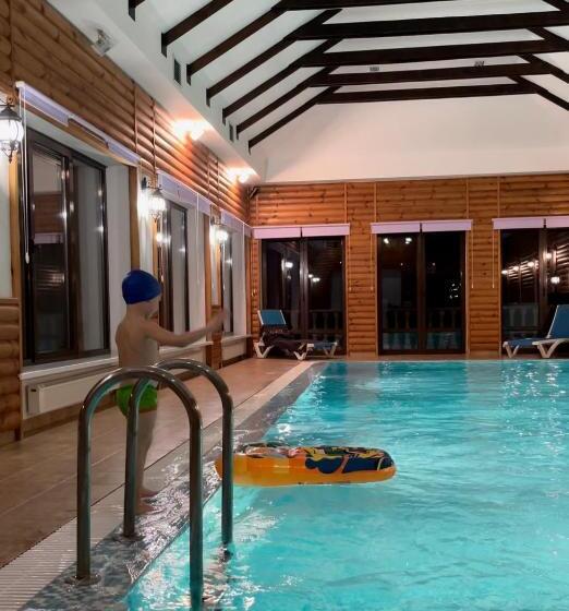 Pension приватний будинок для сімейного відпочинку з басейном і сауною