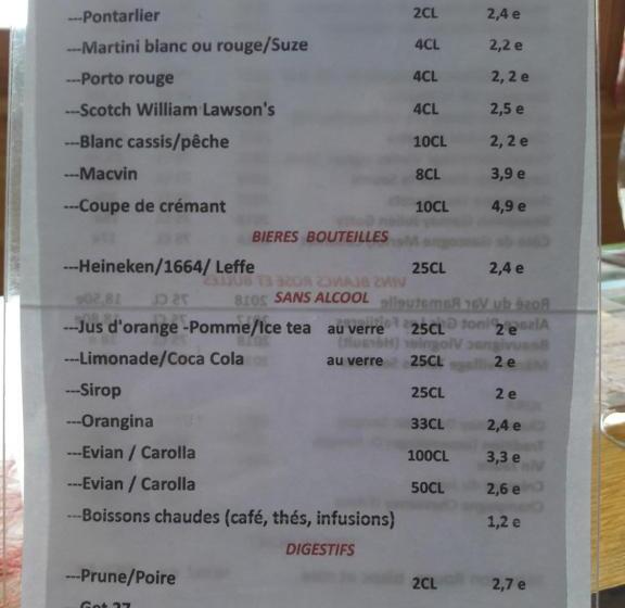 بنسيون Au Doubs Repos