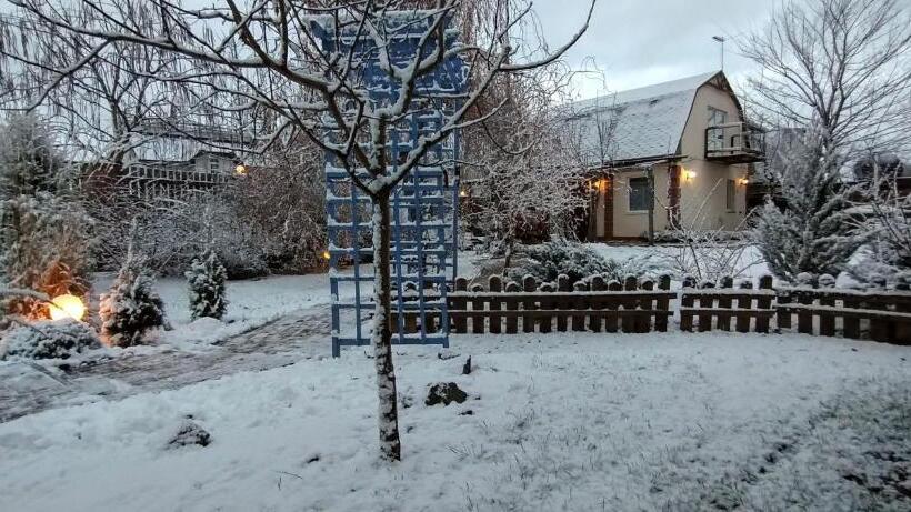 פנסיון Villa Del Grossa будинок з каміном та чаном на дровах