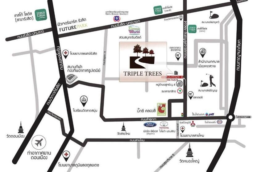 리조트 Tripletreesvillage