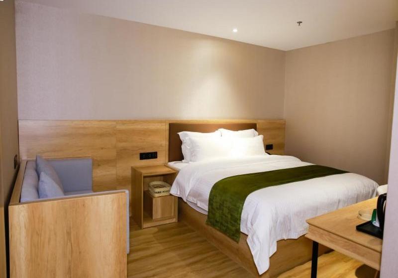 호텔 Greentree Inn Ankang Chengpeng Mechatronics Citybusiness