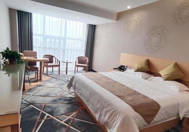 ホテル Greentree Inn Huainan Shannan New District Erzhong Business