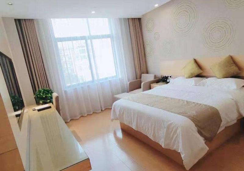 ホテル Greentree Inn Huainan Shannan New District Erzhong Business