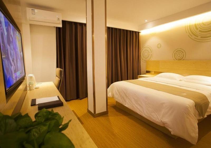 Отель Greentree Inn Zhangjiakou City Chicheng County Xiacheng Avenue Oriental Yijing Express