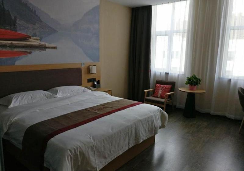 Thank Inn Chain Hotel Ningxia Yinchuan Lingwu City Ningdong Town Zijinghua Square