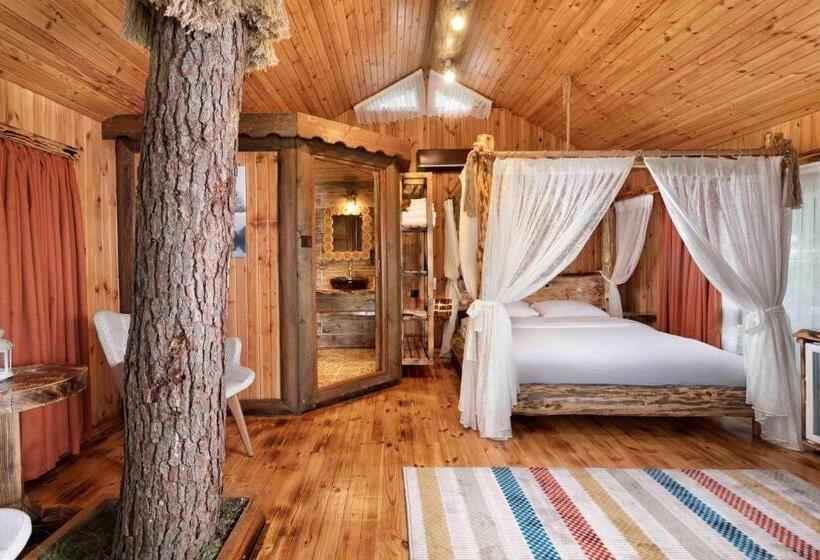 리조트 Botanik Göl Evleri