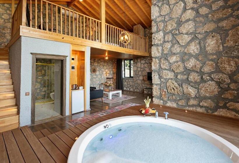 리조트 Botanik Göl Evleri