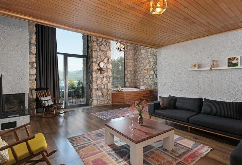 리조트 Botanik Göl Evleri