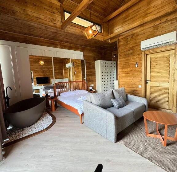 리조트 Botanik Göl Evleri