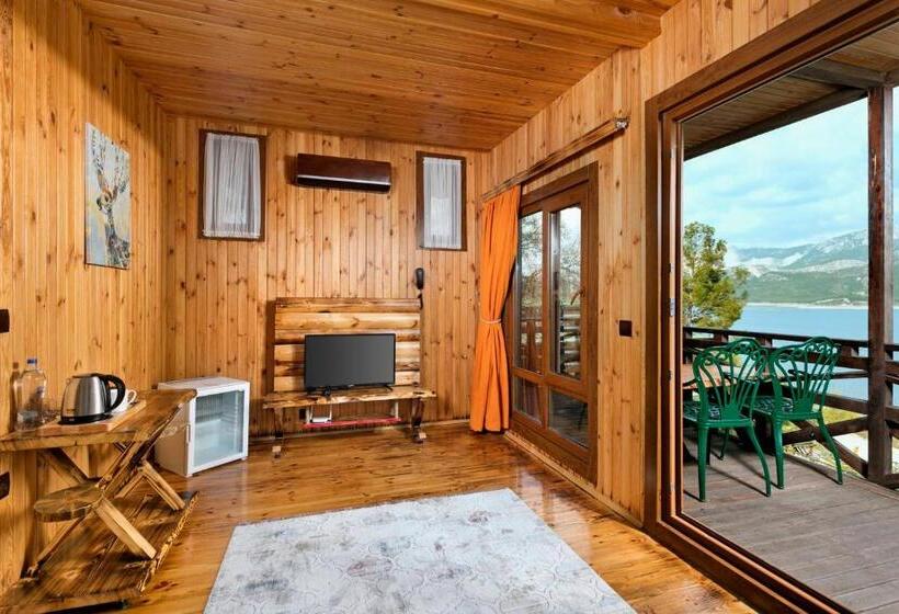 리조트 Botanik Göl Evleri