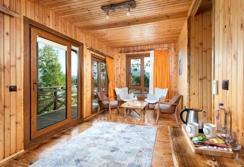 리조트 Botanik Göl Evleri