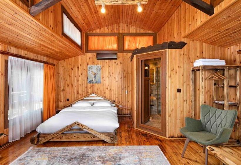 리조트 Botanik Göl Evleri