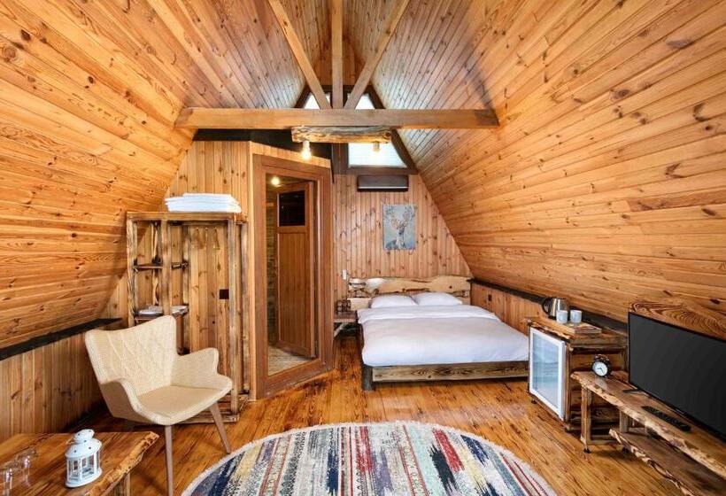 리조트 Botanik Göl Evleri