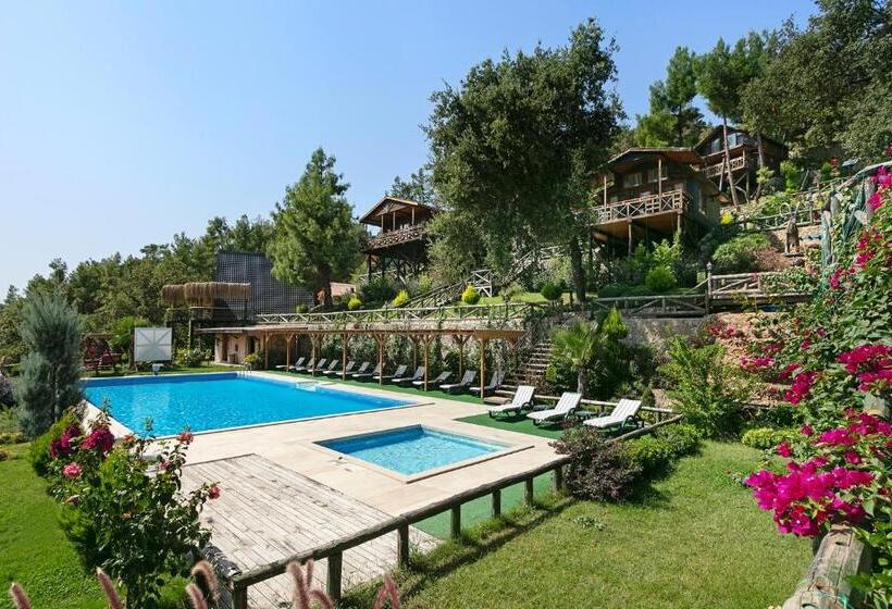 리조트 Botanik Göl Evleri