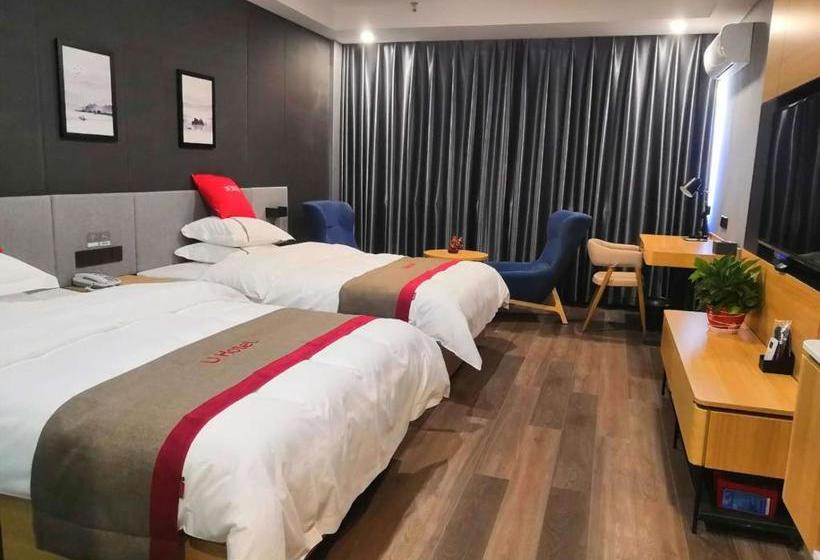 فندق Thank Inn  Xinjiang Luntai Hongqiao New District Pedestrian