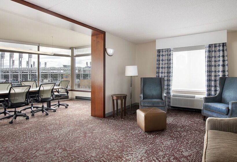 בית מלון כפרי Hilton Garden Inn Cleveland Downtown