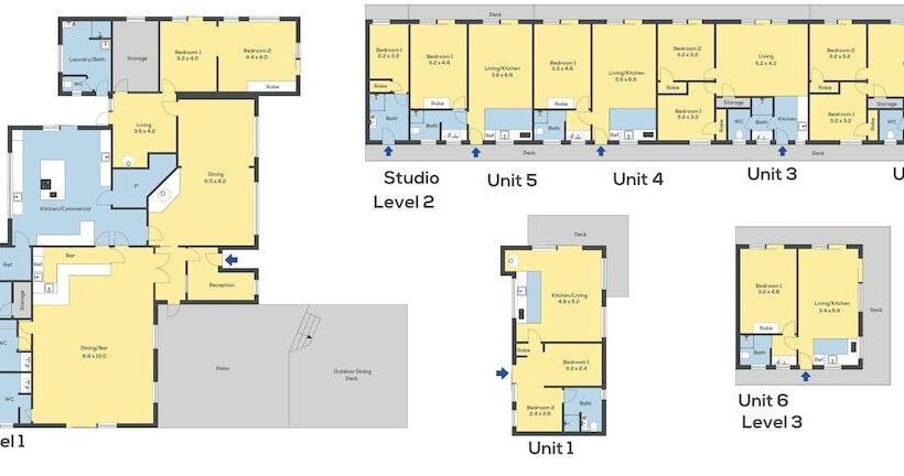 هتل Tipi And Bob's Waterfront Lodge