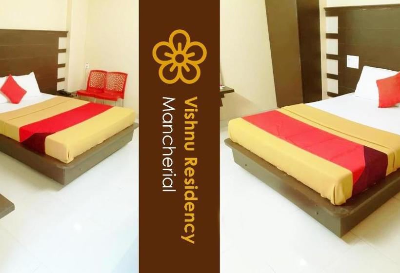 호텔 Vishnu Residency Mancherial