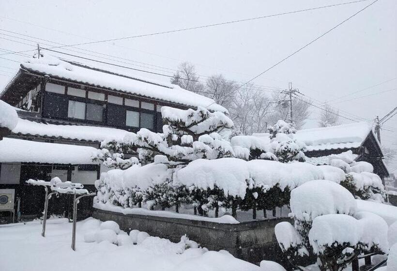 پانسیون Farm Stay Inn 母屋 Sanzaemon Tei Guesthouse Second Floor Shiga Takasima Traditional Japanese Architect