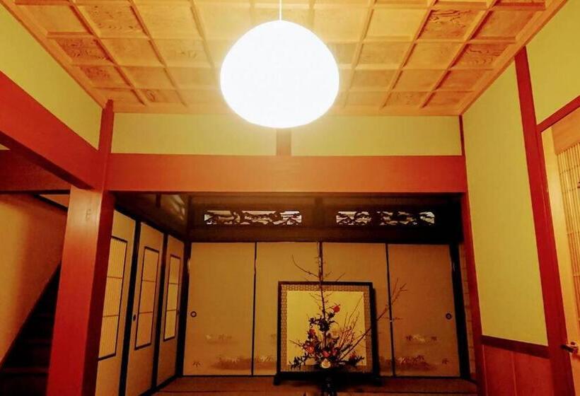 پانسیون Farm Stay Inn 母屋 Sanzaemon Tei Guesthouse Second Floor Shiga Takasima Traditional Japanese Architect