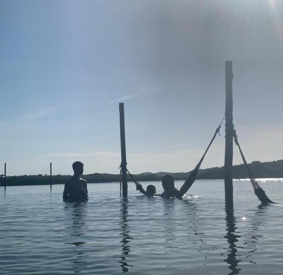 בית מלון כפרי Pousadinha Da Lulu   Pontal Mangue Seco