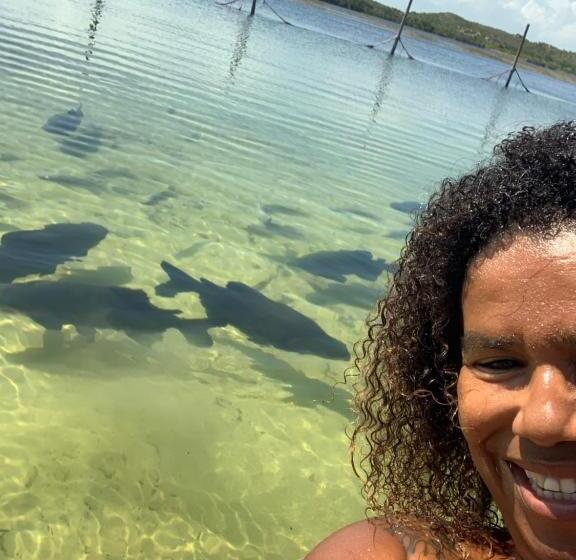 בית מלון כפרי Pousadinha Da Lulu   Pontal Mangue Seco