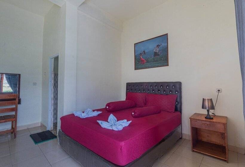 בית מלון כפרי Teras Sawah Guest House Syariah