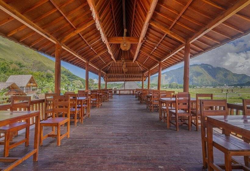 בית מלון כפרי Teras Sawah Guest House Syariah