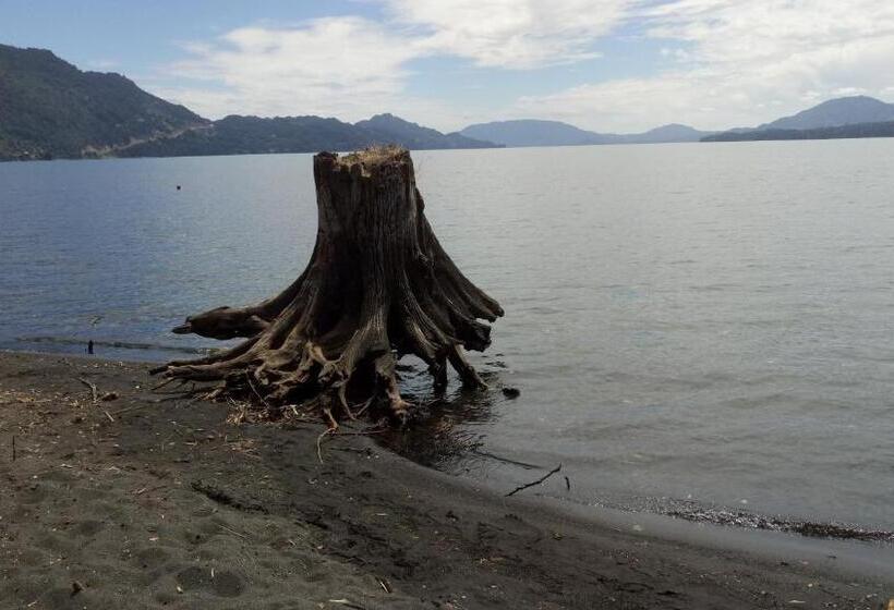 Пансион Cabaña Hualle Con Hot Tub Exclusivo Cerca De Termas Y Lago