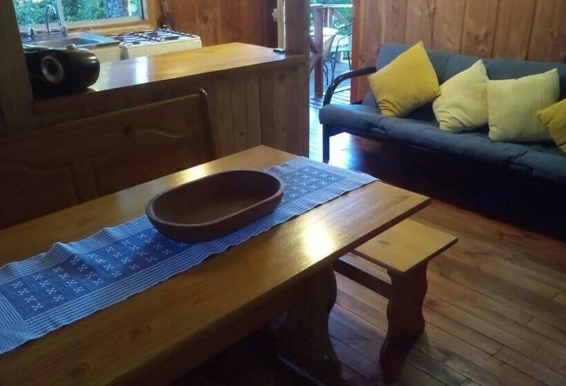 Пансион Cabaña Hualle Con Hot Tub Exclusivo Cerca De Termas Y Lago