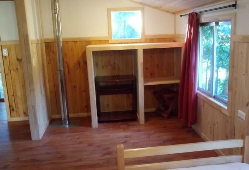 Пансион Cabaña Hualle Con Hot Tub Exclusivo Cerca De Termas Y Lago