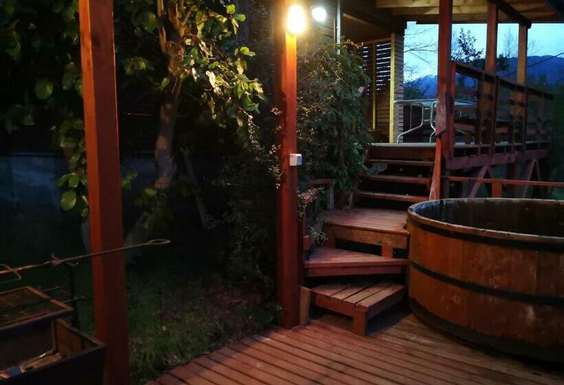 Пансион Cabaña Oregón Con Hot Tub Exclusivo Cerca De Termas Y Lago