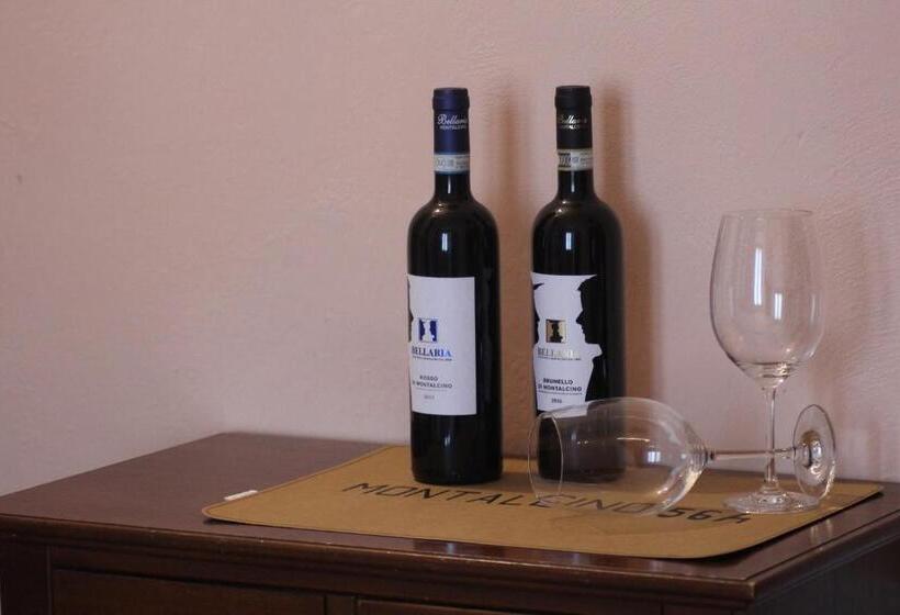 ベッドアンドブレックファースト Affittacamere La Torre Di Montalcino