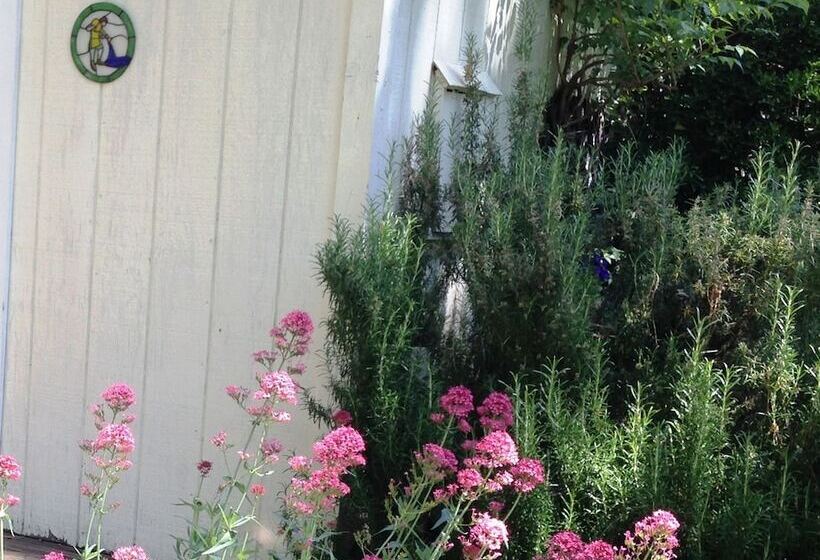 בית מלון כפרי Backyard Garden Oasis