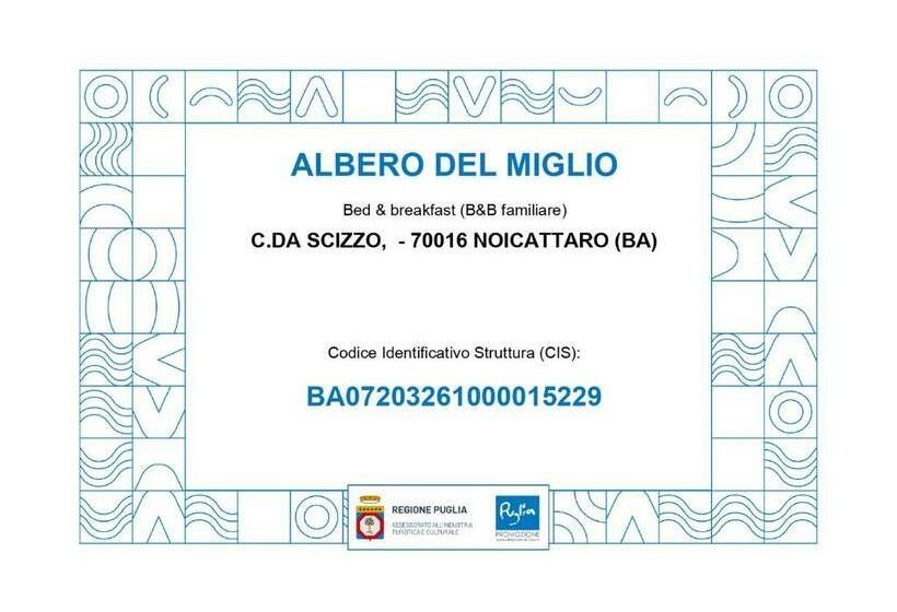 צימר Albero Del Miglio