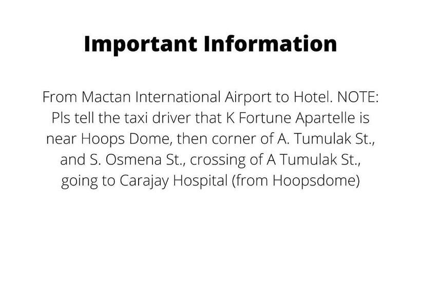 Отель Vaccinated Staff  Oyo 685 K Fortune Apartelle