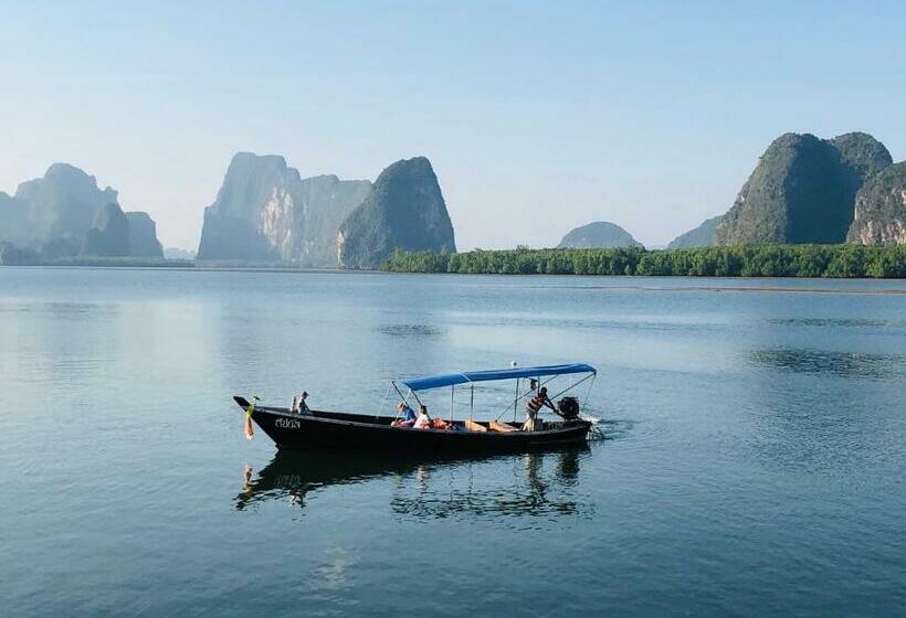 بنسيون Jamesbond Bungalow Koh Panyee