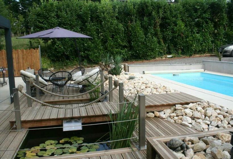 Пансион Les Chambres D Hôtes De La Croix Bleue