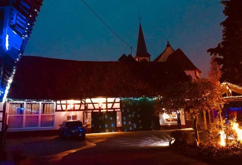 مبيت وإفطار Maison D'hôtes Aux Deux Cigognes