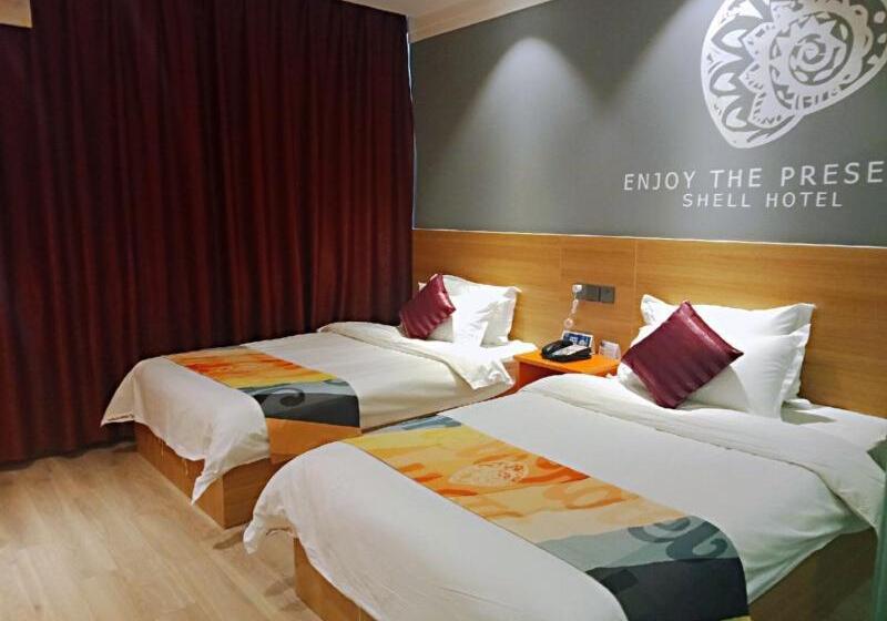 ホテル Shell Tai An Taishan District Xinhuacheng International Plaza
