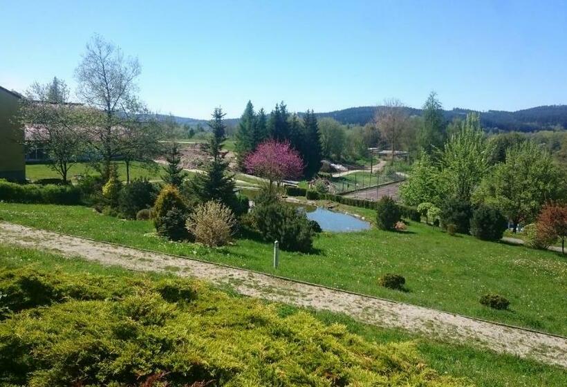 리조트 Lipno Wellness - Frymburk Hotel Private Family Room