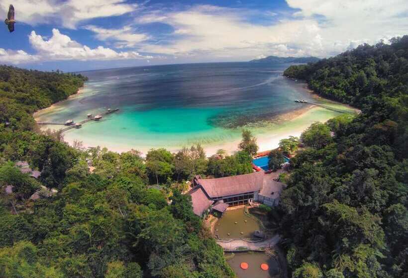 בית מלון כפרי Bunga Raya Island Resort & Spa