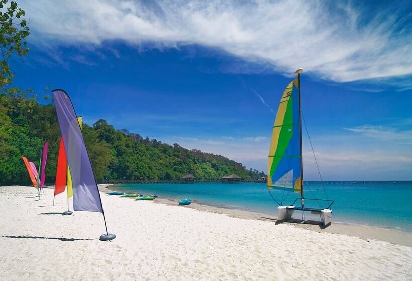 בית מלון כפרי Bunga Raya Island Resort & Spa