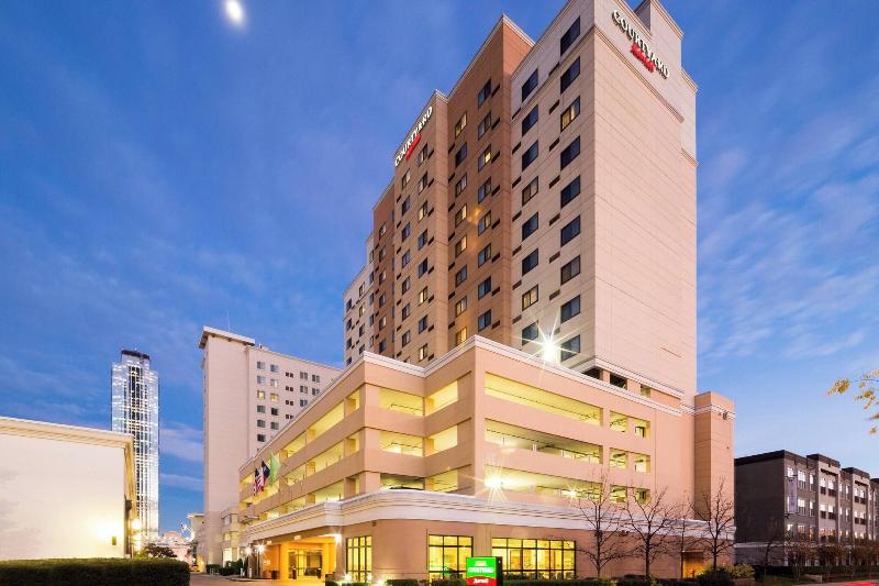 בית מלון כפרי Courtyard By Marriott Houston Galleria