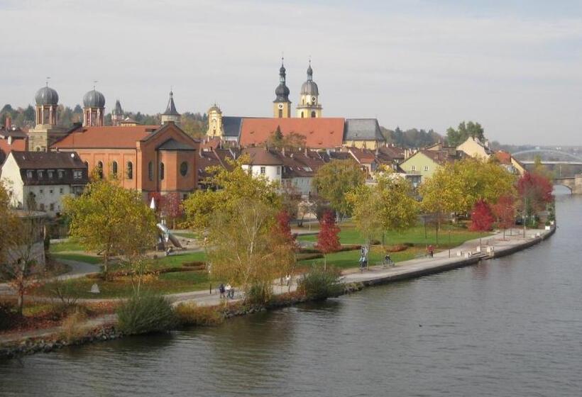 酒店 Kitzinger Hof An Der B8