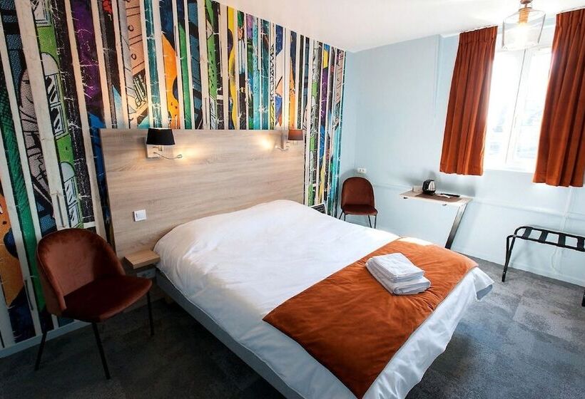 호텔 Logis Hostellerie Du Marche