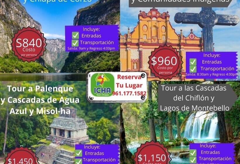 בית מלון כפרי Del Carmen, En El Centro  Desayuno Incluido !